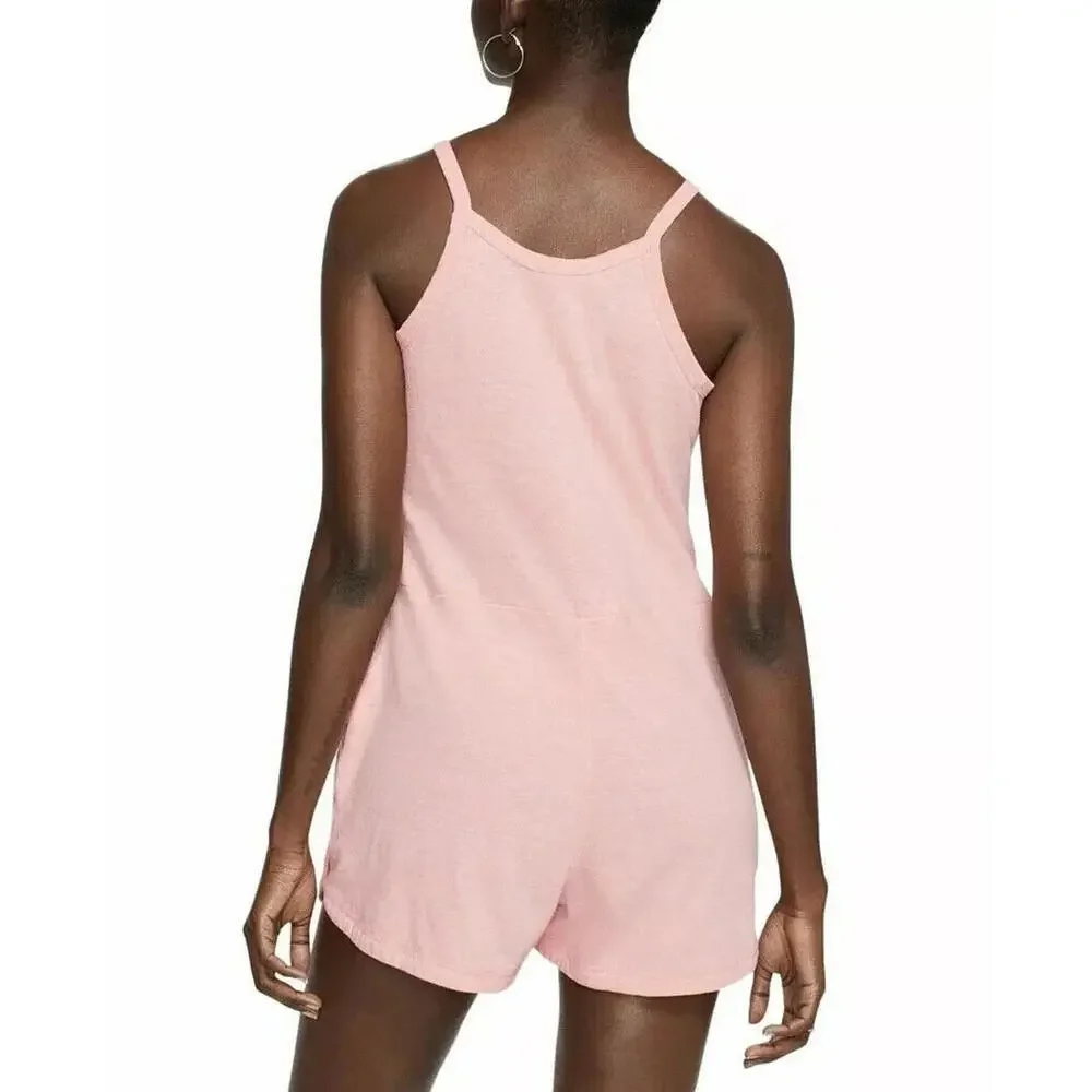 Nike Women's Sportswear Gym Vintage Romper, PINK, SIZE XS - Picture 3 of 3
